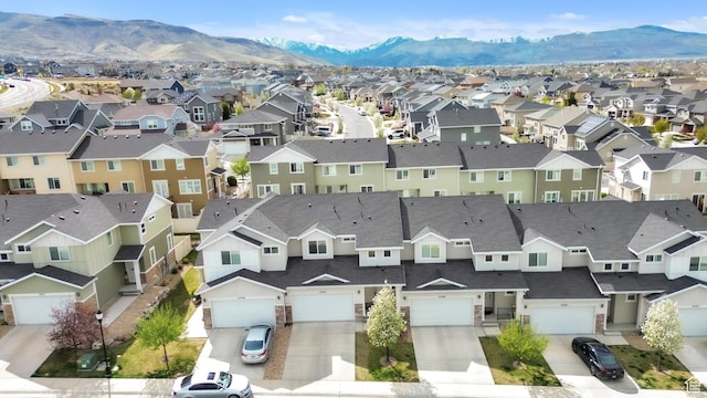 14292 S Autumn Path Ln W, Riverton, UT 84096 - bird's eye view featuring a residential view and a mountain view