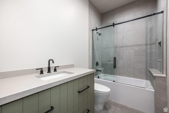 13926 S Jarvie Ln E, Draper, UT 84020 - full bath featuring toilet, vanity, and enclosed tub / shower combo