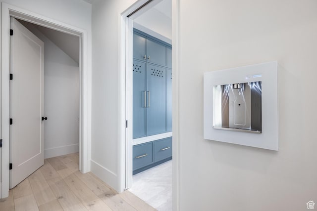 13926 S Jarvie Ln E, Draper, UT 84020 - corridor featuring baseboards and light wood-style flooring