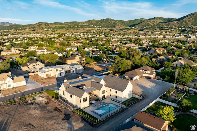 13926 S Jarvie Ln E, Draper, UT 84020 - aerial perspective of suburban area with a mountainous background