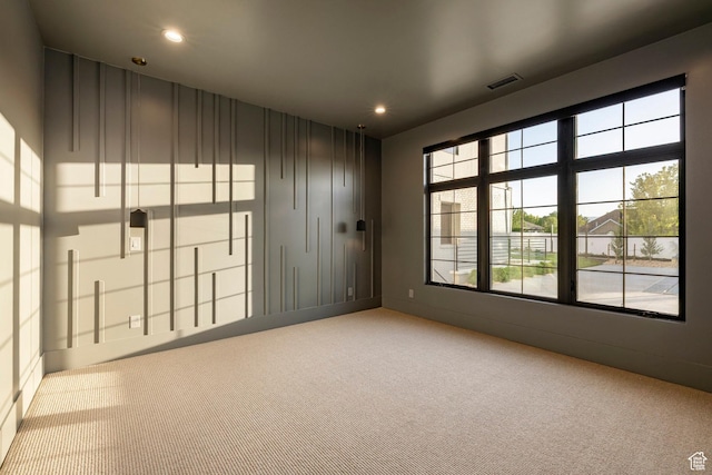 13926 S Jarvie Ln E, Draper, UT 84020 - empty room with carpet floors and recessed lighting