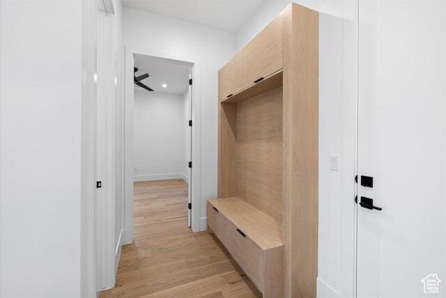 121 E Terrace Ln, Ivins, UT 84738 - mudroom with baseboards and light wood finished floors