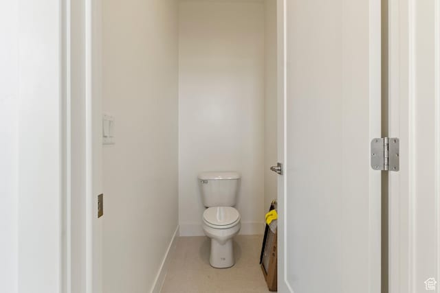 4416 W 1900 S, Cedar City, UT 84720 - bathroom featuring toilet, baseboards, and tile patterned flooring