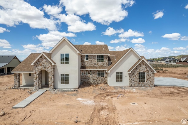 4416 W 1900 S, Cedar City, UT 84720 - view of front of home with stone siding and stucco siding