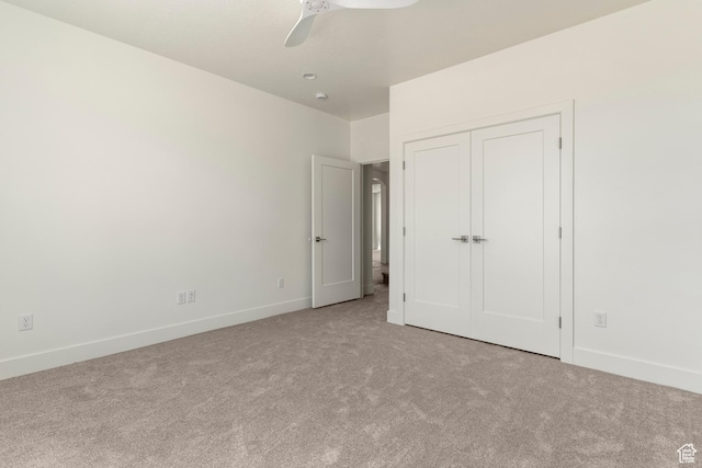 4416 W 1900 S, Cedar City, UT 84720 - unfurnished bedroom featuring carpet flooring, baseboards, and a ceiling fan