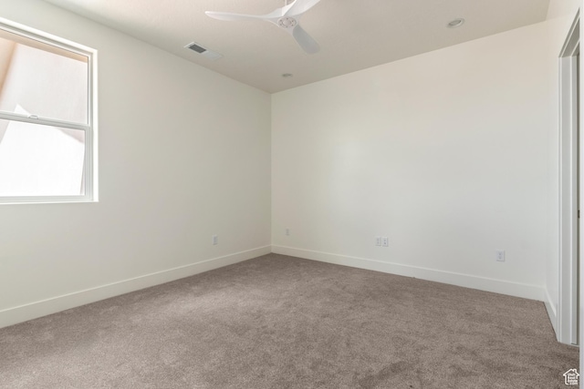 4416 W 1900 S, Cedar City, UT 84720 - spare room with carpet flooring, a ceiling fan, and baseboards