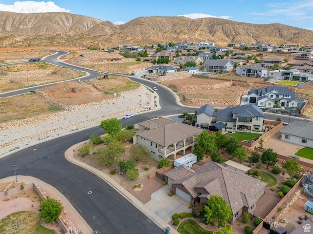 2104 S Corral Way, Washington, UT 84780 - bird's eye view with a residential view and a mountain view