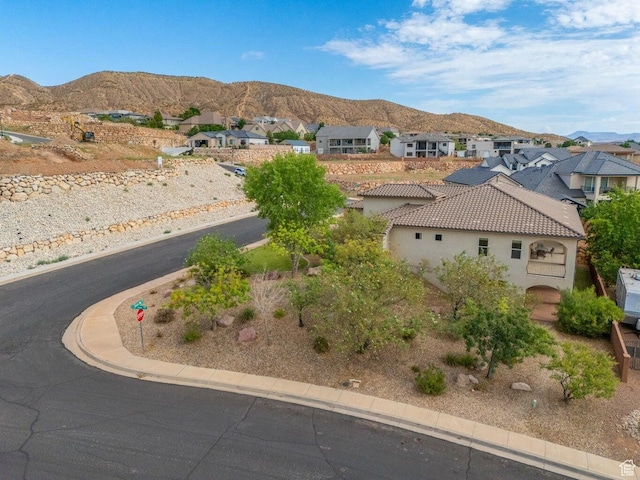 2104 S Corral Way, Washington, UT 84780 - aerial view with a residential view and a mountain view