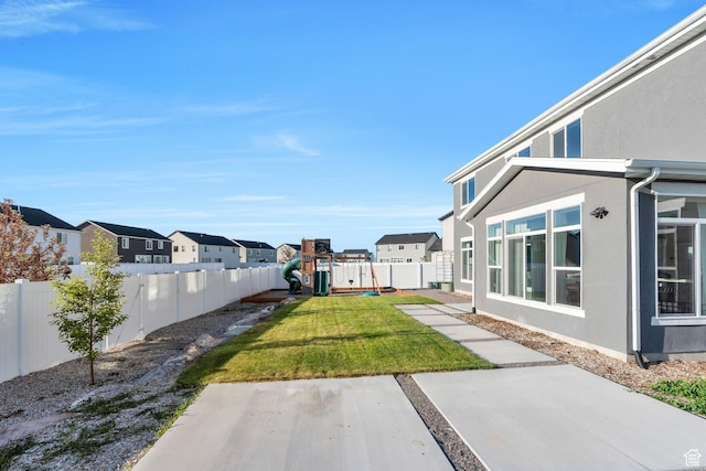 1031 S 950 W, American Fork, UT 84003 - view of yard with a playground, a patio area, and a residential view