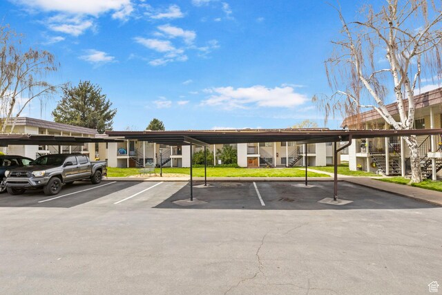 314 W Center St Unit F118, Bountiful, UT 84010 - covered parking lot featuring stairway