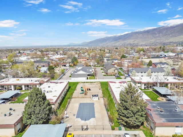 314 W Center St Unit F118, Bountiful, UT 84010 - drone / aerial view featuring a mountain view and a residential view