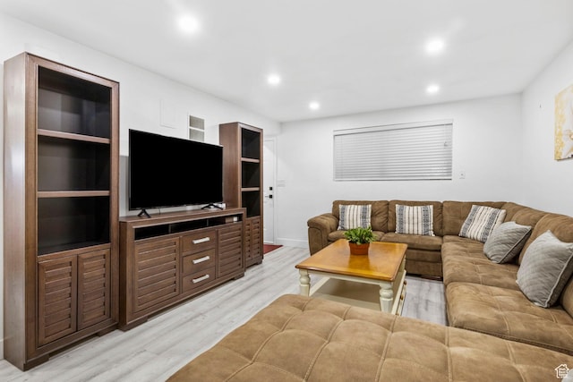 314 W Center St Unit F118, Bountiful, UT 84010 - living area featuring recessed lighting and light wood-style flooring