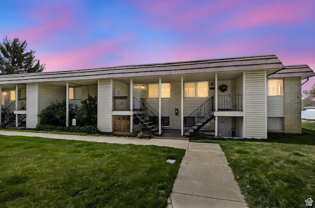 314 W Center St Unit F118, Bountiful, UT 84010 - view of front of home with a front lawn and stairway