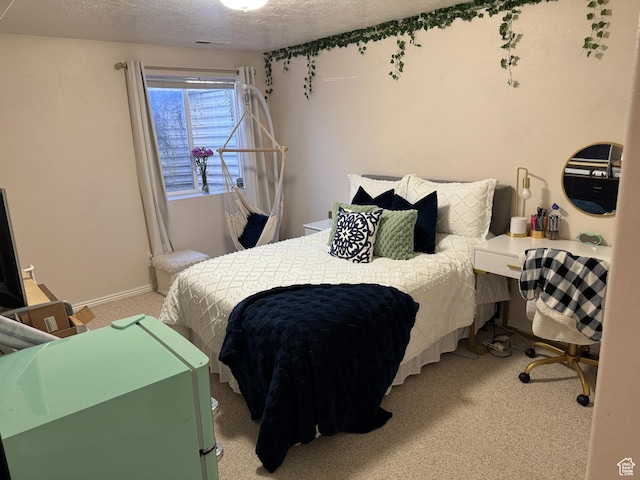 4625 W Harvey Blvd, Cedar Hills, UT 84062 - carpeted bedroom with a textured ceiling