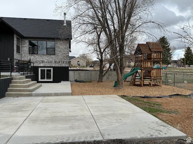 340 E 300 N, Moroni, UT 84646 - view of yard featuring a patio area