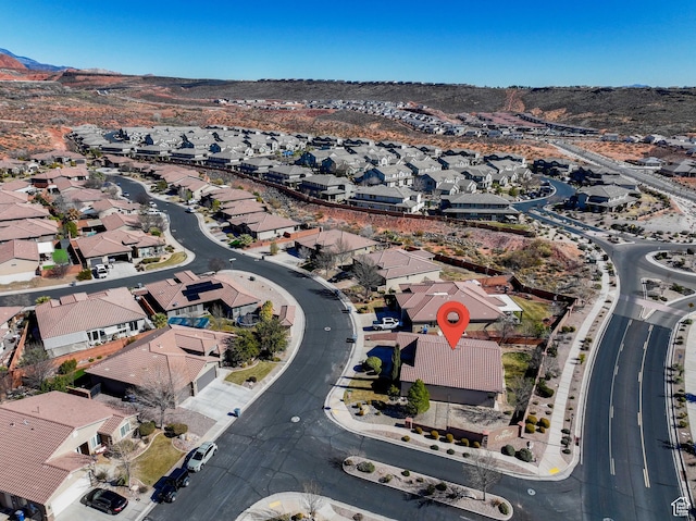 954 N Ocotillo Dr, Washington, UT 84780 - drone / aerial view featuring a residential view