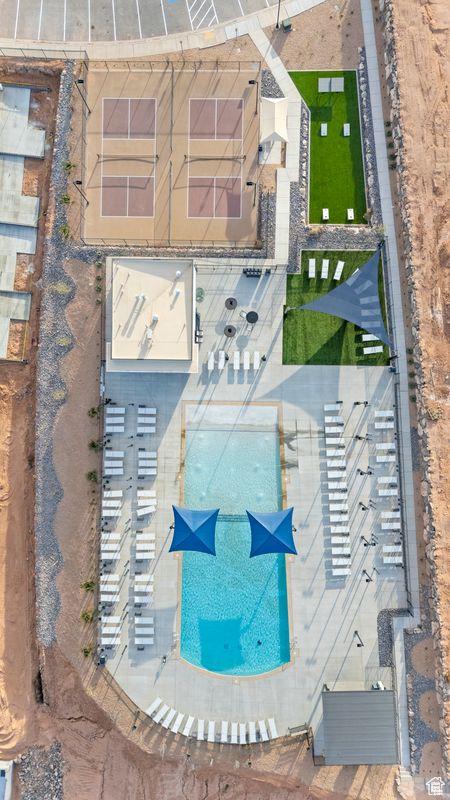 1627 S Ripple Rock Dr Unit 3002, Washington, UT 84780 - birds eye view of property