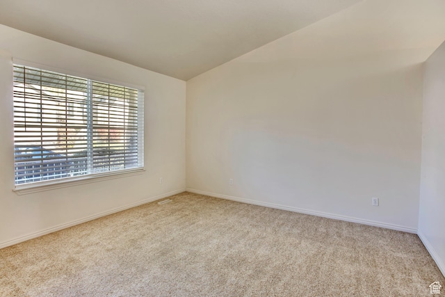 1494 E 1300 S, Provo, UT 84606 - carpeted empty room with baseboards and vaulted ceiling