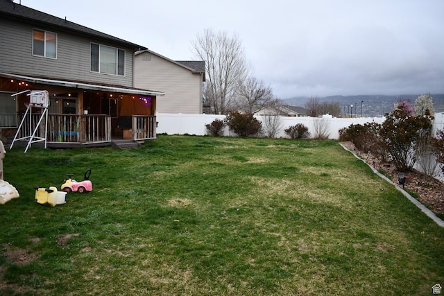 148 N Walton Ct W, North Salt Lake, UT 84054 - view of yard featuring fence
