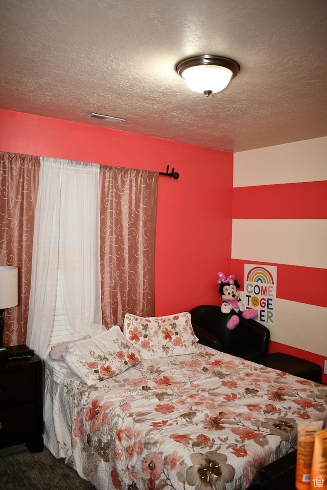 148 N Walton Ct W, North Salt Lake, UT 84054 - bedroom with visible vents and a textured ceiling