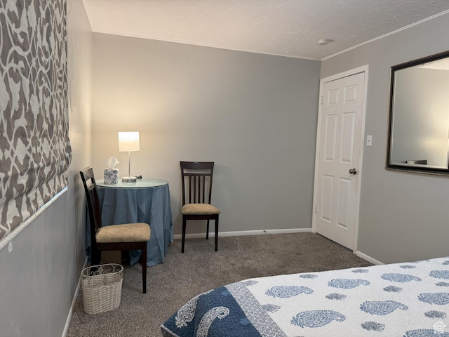 95 E Continental Dr S Unit 61-G, Farmington, UT 84025 - carpeted bedroom with baseboards and a textured ceiling