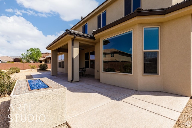 2691 E 3800 S, St George, UT 84790 - view of patio / terrace with fence