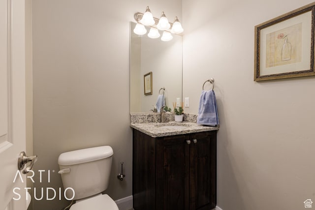 2691 E 3800 S, St George, UT 84790 - bathroom with toilet and vanity