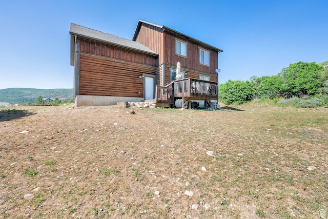8374 E Lake Pines Dr Unit 269, Heber City, UT 84032 - rear view of house featuring a deck