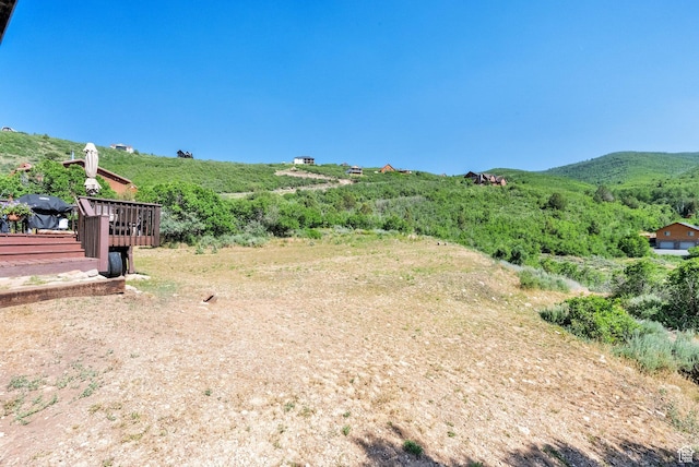 8374 E Lake Pines Dr Unit 269, Heber City, UT 84032 - view of yard featuring a wooden deck