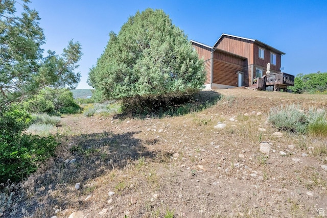 8374 E Lake Pines Dr Unit 269, Heber City, UT 84032 - view of yard with a wooden deck