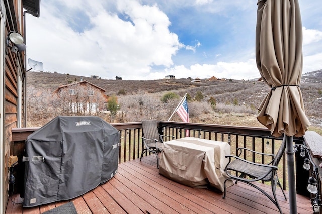 8374 E Lake Pines Dr Unit 269, Heber City, UT 84032 - deck with a grill