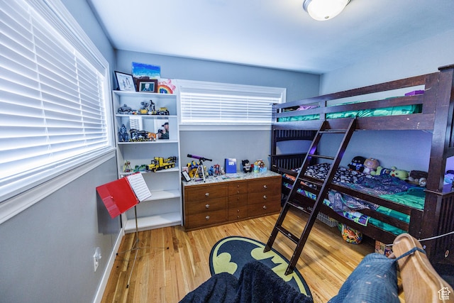 30 N 1300 E, Springville, UT 84663 - bedroom with baseboards, light wood-style flooring, and multiple windows