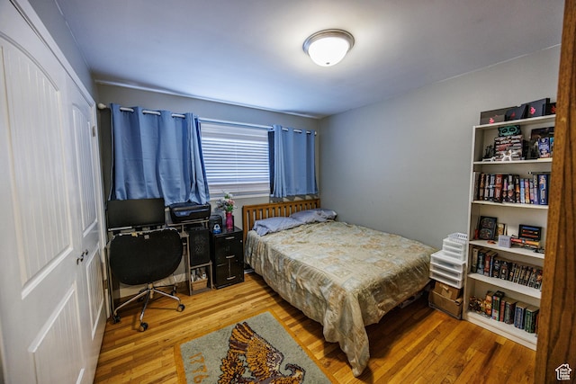 30 N 1300 E, Springville, UT 84663 - bedroom with a closet and wood finished floors