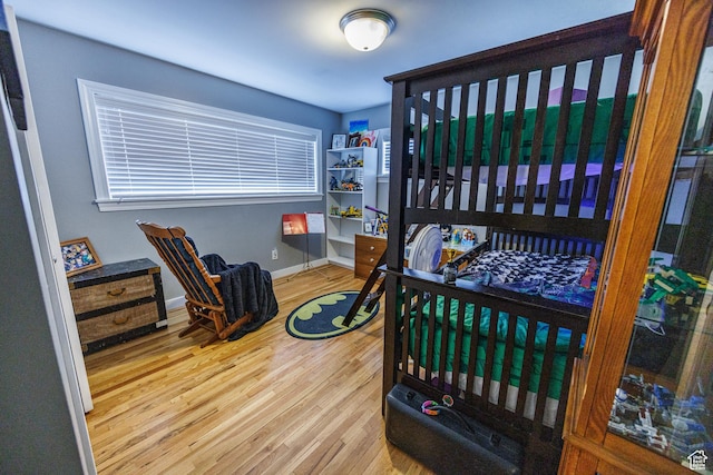 30 N 1300 E, Springville, UT 84663 - bedroom featuring baseboards and wood finished floors