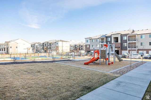 3951 W 1450 N Unit 269, Lehi, UT 84043 - community jungle gym featuring a residential view and fence