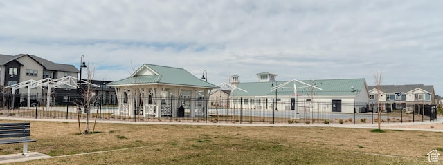 1088 E Propeller Row, Saratoga Springs, UT 84045 - view of jungle gym with a residential view and fence