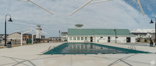 1088 E Propeller Row, Saratoga Springs, UT 84045 - pool with fence and a patio area