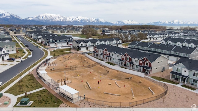 1088 E Propeller Row, Saratoga Springs, UT 84045 - aerial view with a residential view and a mountain view