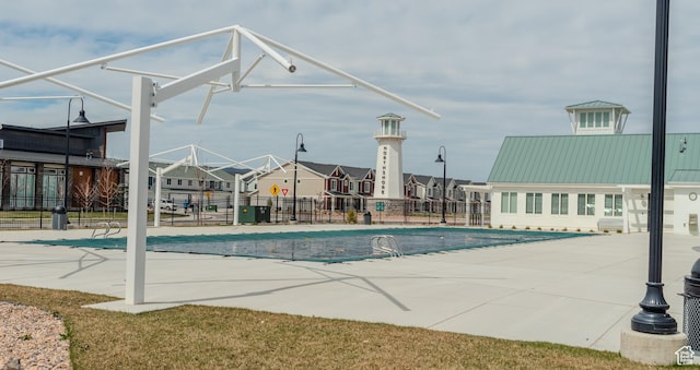 1088 E Propeller Row, Saratoga Springs, UT 84045 - view of pool featuring a residential view and fence