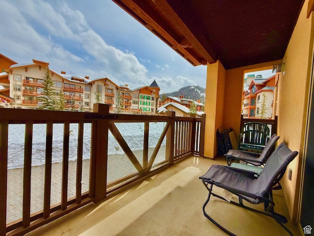 12080 E Big Cottonwood Rd Unit 214, Brighton, UT 84121 - balcony featuring a water view
