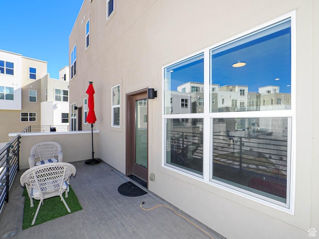 10638 S Pipestone Way W Unit 136, South Jordan, UT 84009 - view of patio / terrace featuring a balcony