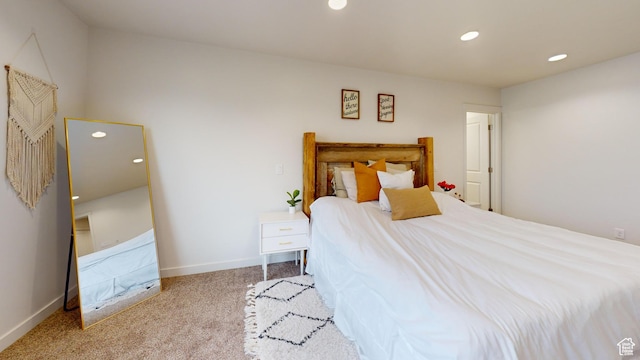 14952 S Messi St, Herriman, UT 84096 - bedroom with carpet floors, baseboards, and recessed lighting