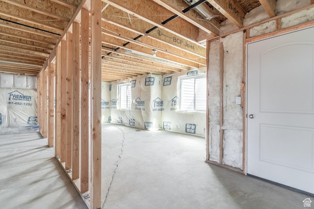 437 N 800 E, Hyde Park, UT 84318 - misc room with unfinished concrete floors