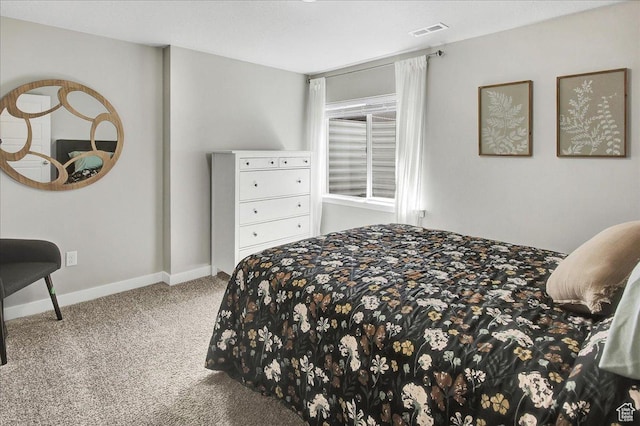 5197 W Copeland Dr S, Herriman, UT 84096 - bedroom featuring baseboards, visible vents, and carpet floors