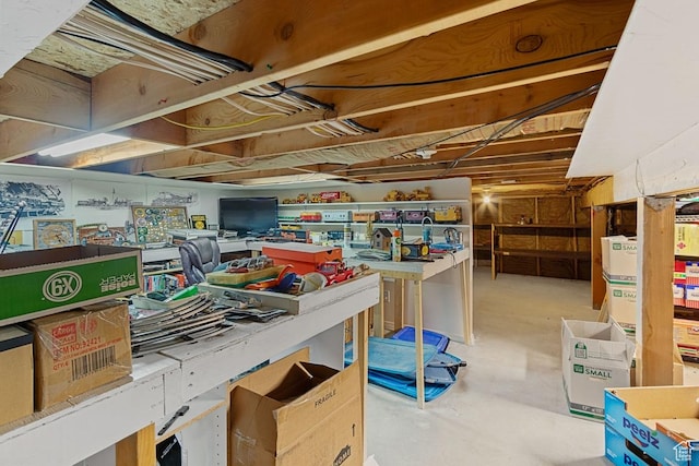 846 E Holroyd S, South Ogden, UT 84403 - view of unfinished below grade area