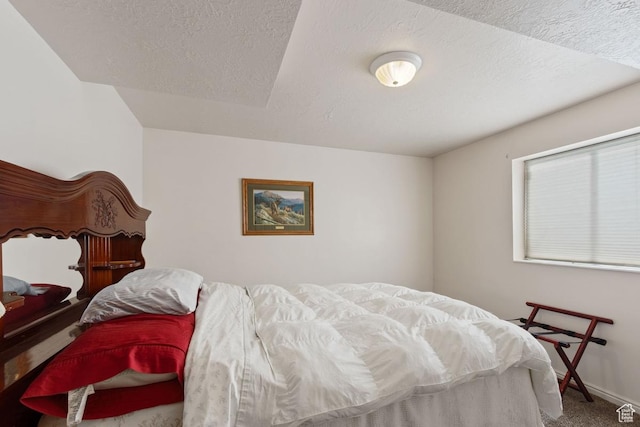 846 E Holroyd S, South Ogden, UT 84403 - bedroom featuring baseboards, carpet flooring, and a textured ceiling