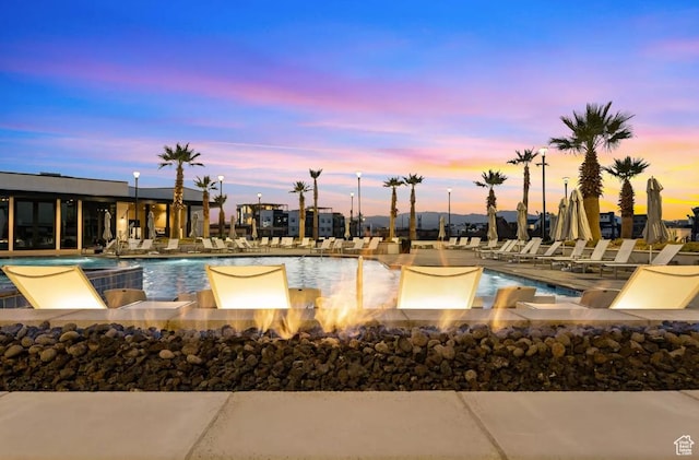 875 W Akoya Pearl St Unit 303, St George, UT 84790 - view of home's community featuring a swimming pool and a patio