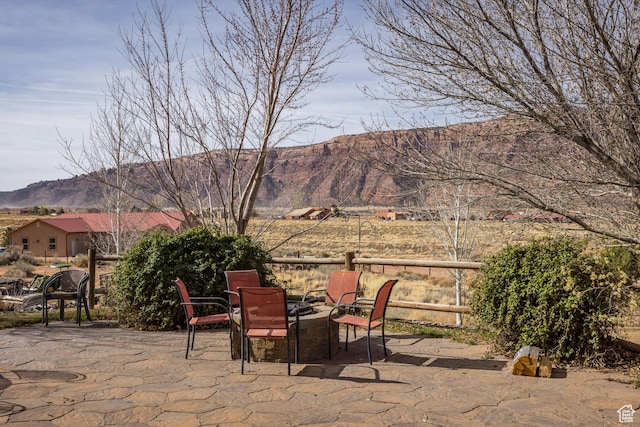 98 E Mt Peale Dr, Moab, UT 84532 - exterior space with a mountain view