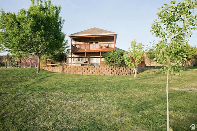 98 E Mt Peale Dr, Moab, UT 84532 - view of yard
