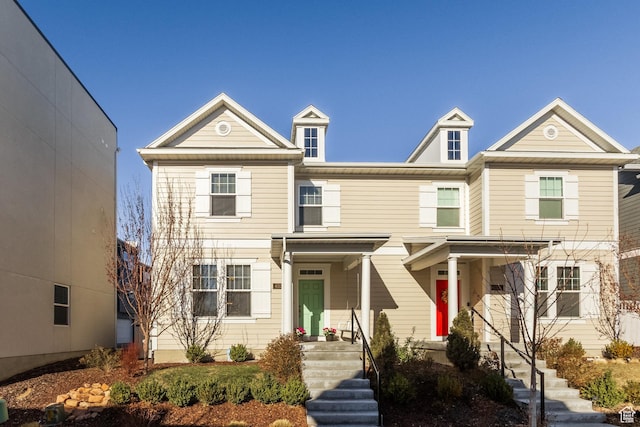6321 W Moon Valley Dr, South Jordan, UT 84009 - view of townhome / multi-family property